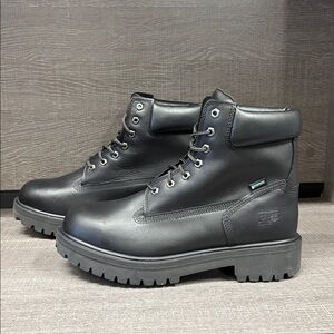 Men's Timberland Pro Direct Attach 6" Waterproof Boots (Black) - Size 11.5W